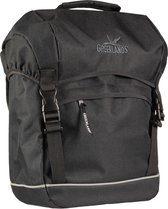 Greenlands Pakaftas fietstas Travel - 17 Liter  - Zwart