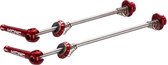 KCNC Z6 KQR-Skewer MTB Quick Release, rood