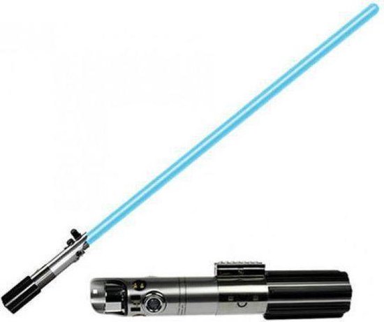 Nadruk Salie avontuur Luke Skywalker Force FX Lightsaber with Removable Blade ANH Blue | bol.com