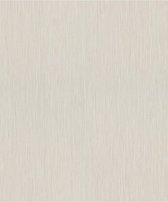 Behang uni streepstructuur beige - Behang - Wandbekleding - Wallpaper - Vliesbehang - Assorti 2022-2024 - 0,53 x 10,05 M.
