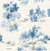 Dutch Wallcoverings vliesbehang Aubree - blauw