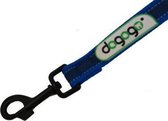 Dogogo antislip riem zonder handvat, blauw, 7m x 20mm