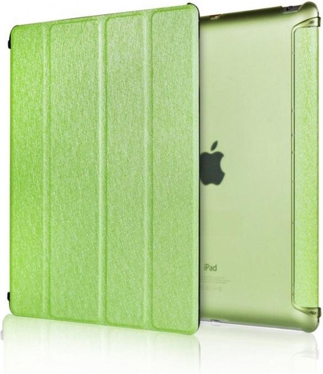 Apple iPad (2017); Apple iPad (2018) Smart Cover Case - Texture Groen