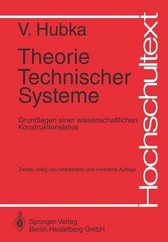 Theorie Technischer Systeme - cover