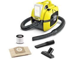 Kärcher WD 1 Compact Battery Nat-en Droogzuiger - 18 V - Excl. accu en lader - 7 liter - Patroonfilter