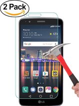 2 stuks Glazen screenprotector voor LG Stylus 3 - Tempered Glass