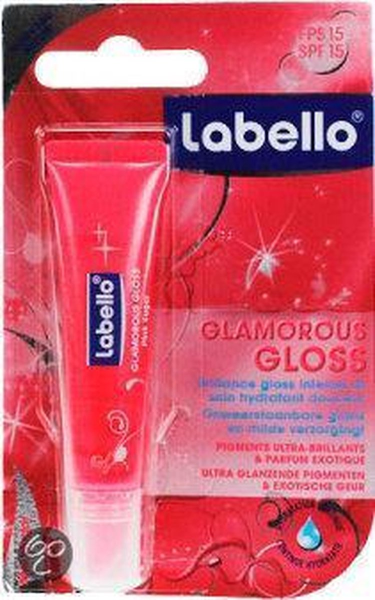 Labello Care Gloss & Shine Pink Sugar Lippenbalsem