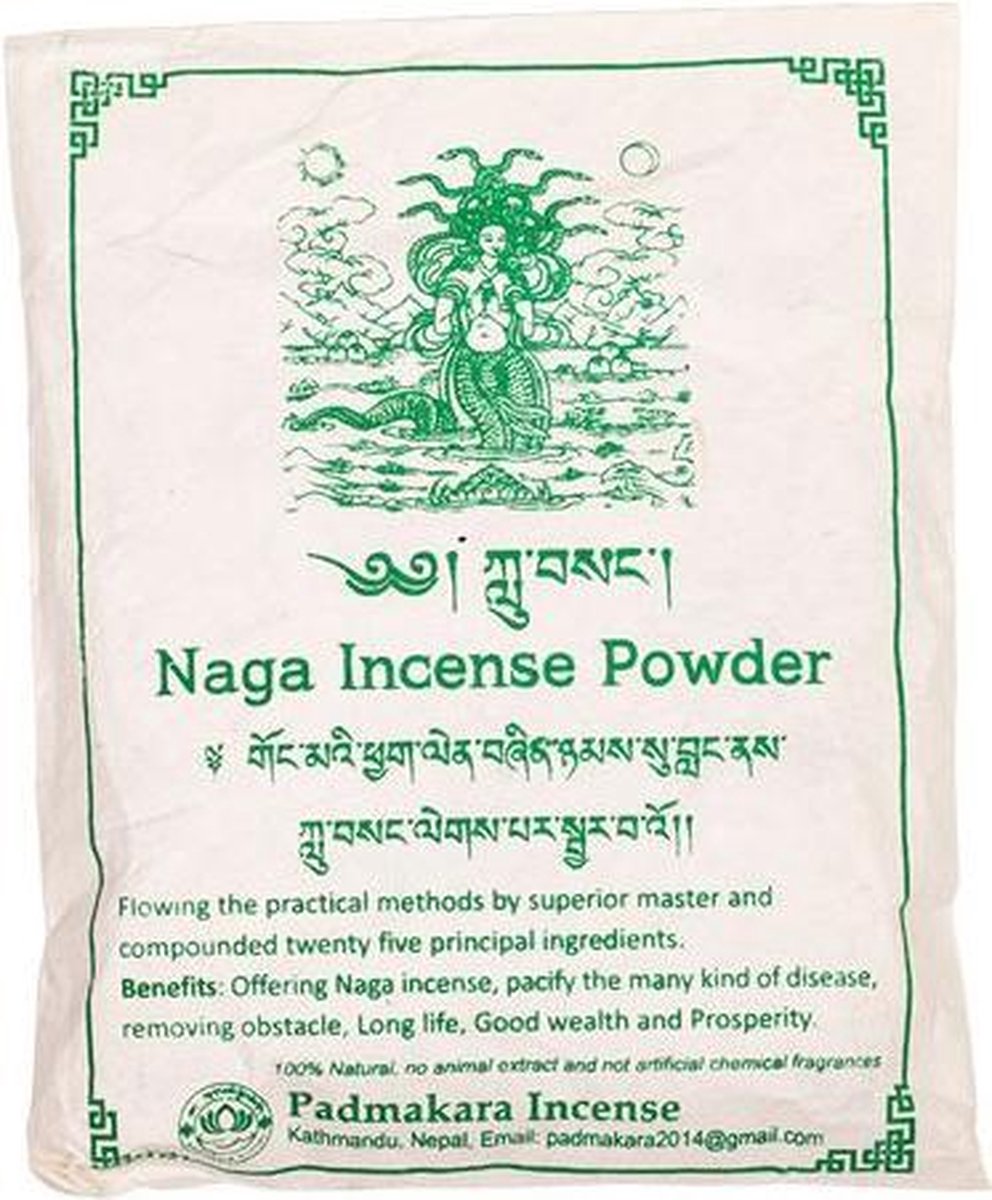 Yogi & Yogini naturals Tibetaanse Naga wierookpoeder (± 100-120 gram)
