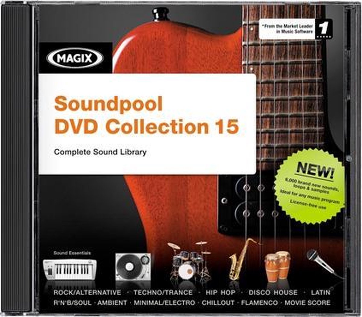 Desviación Potencial Año Magix Soundpool DVD Collection 15 | bol.com