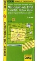 Nationalpark Eifel, Rureifel, Hohes Venn Wander- und Freizeitkarte 1 : 50 000