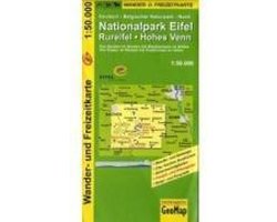 Nationalpark Eifel, Rureifel, Hohes Venn Wander- und Freizeitkarte 1 : 50 000