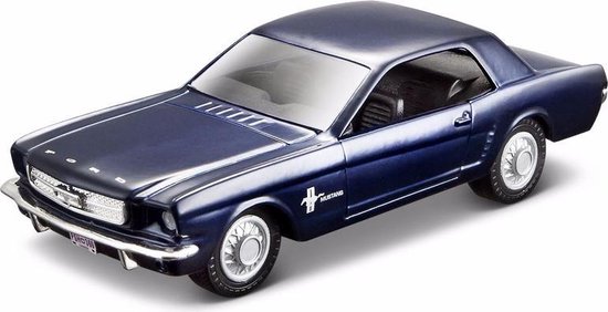 Socialistisch importeren bouwen Modelauto Ford Mustang 1965 1:32 - auto schaalmodel / speelgoed auto |  bol.com