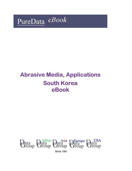 PureData eBook - Abrasive Media, Applications in South Korea - cover