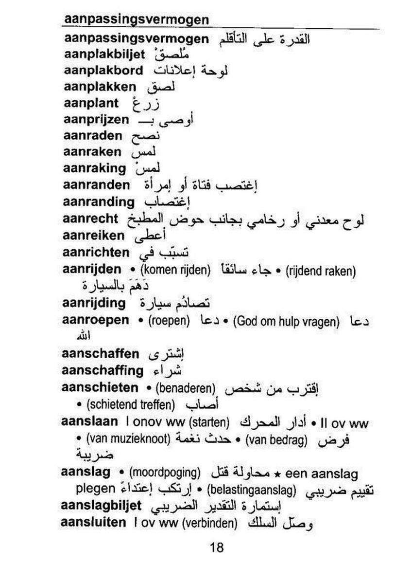 Prisma miniwoordenboek Nederlands-Arabisch, Anton Mossaad | 9789049104764 |  Boeken | bol.com