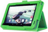 Acer Iconia Tab B1-720 Leather Stand Case Groen Green