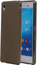 TPU Backcover Case Hoesje voor Sony Xperia Z4 Compact Grijs