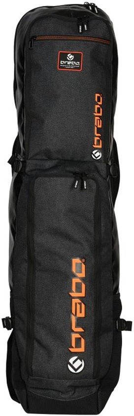 natuurlijk Aan het leren voor de helft Brabo Stickbag Traditional Black/Orange Sticktas Unisex - Black/Orange |  bol.com