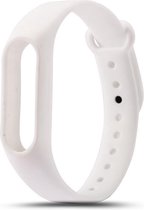 TPU armband voor Xiaomi Mi Band 2 - Wit