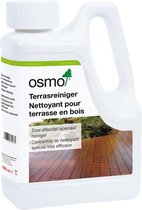 Osmo Terrasreiniger Hout 8025 - 1 liter - buiten hout reinigen - groene aanslag verwijderaar - groene aanslag reiniger - mos verwijderaar