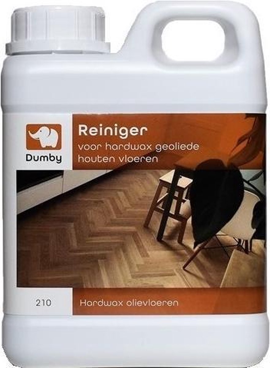Dumby Reiniger Hardwax vloeren - 1 liter