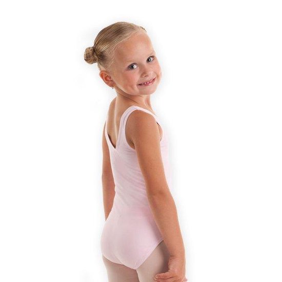 Roze Balletpakje Meisjes - Mouwloos Balletpak - Alista Dancer Basics  Classic - Maat 146 | bol.com