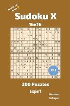 Sudoku X Puzzles - 200 Expert 16x16 Vol.14