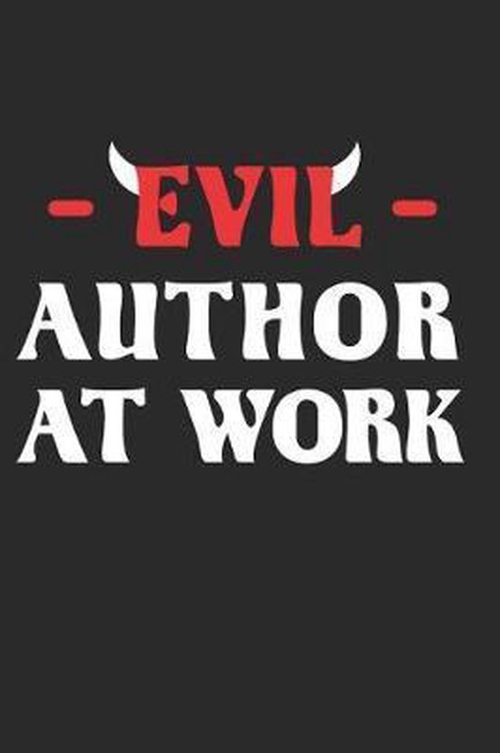 Evil Author at Work, Journal Sparks 9781792107009 Boeken