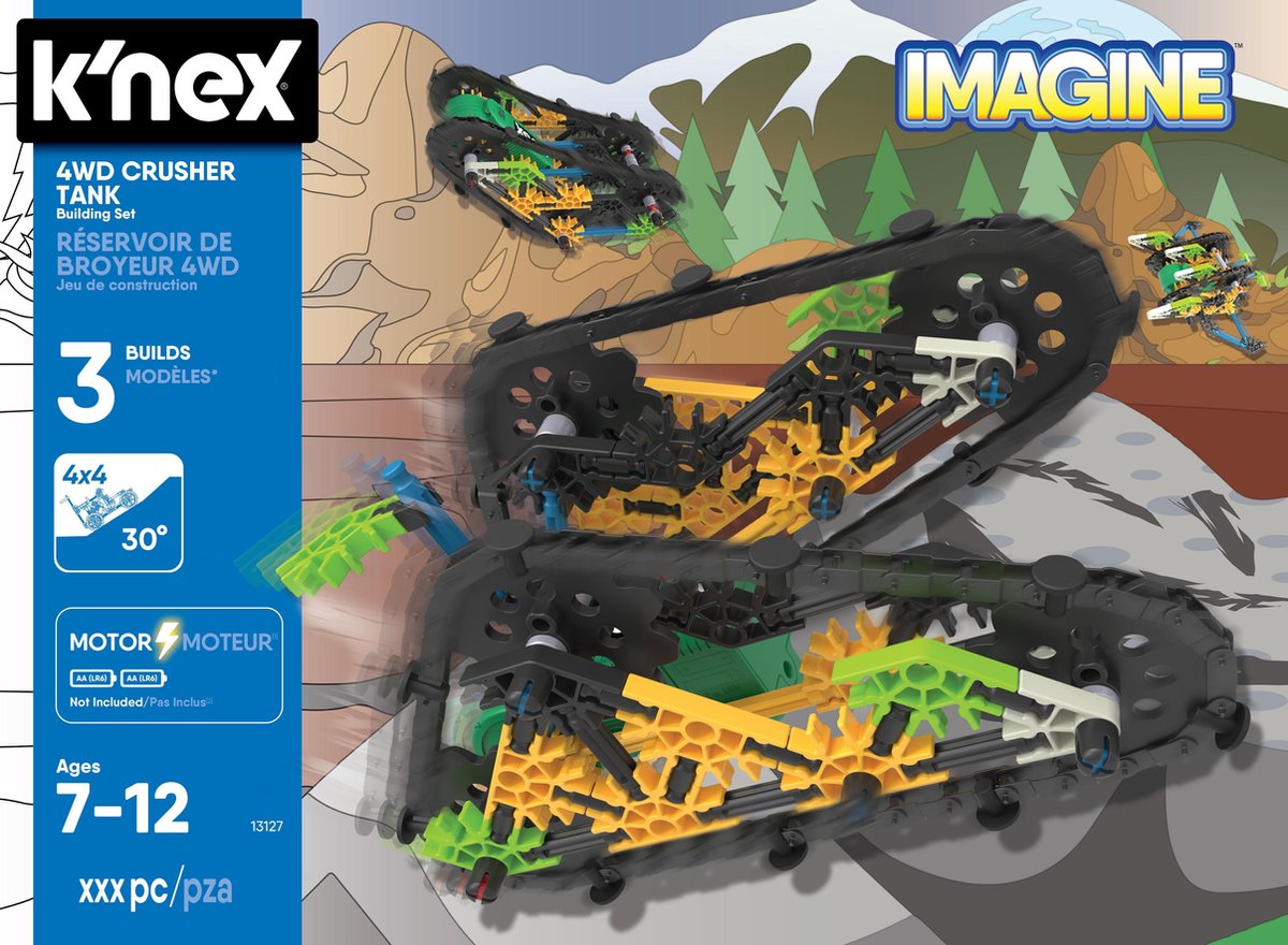 Knex hotsell crusher tank