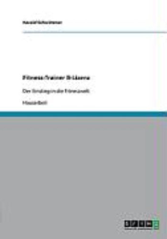 Fitness-Trainer B-Lizenz - cover