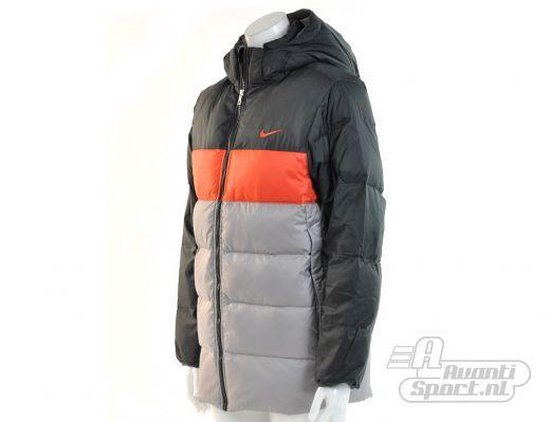 Nike Basic Down Jacket - Winterjas - Kinderen - Maat 152 - 158 -  Zwart;Oranje;Grijs | bol.com