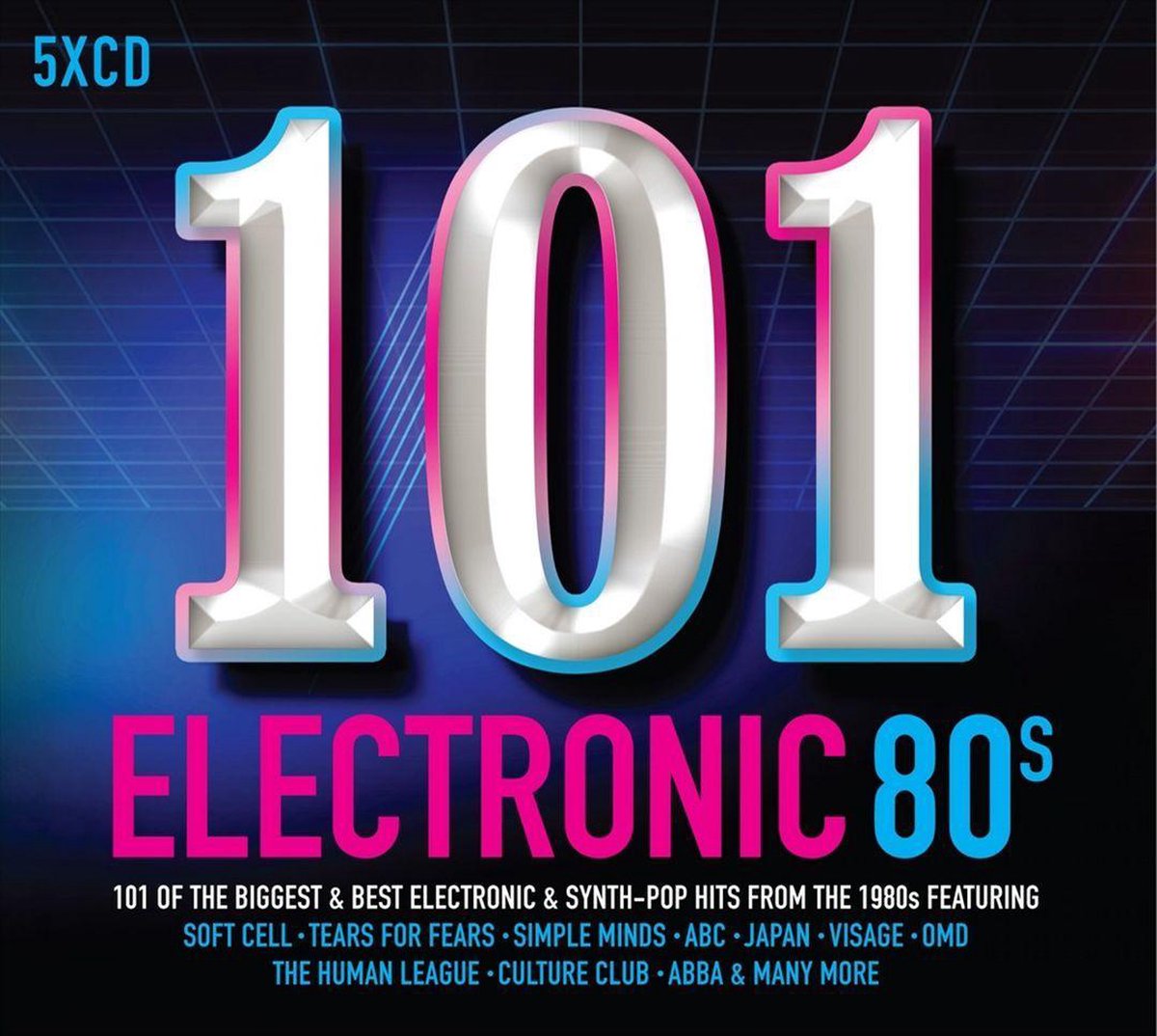 101 Electronic '80s, Various CD (album) Muziek