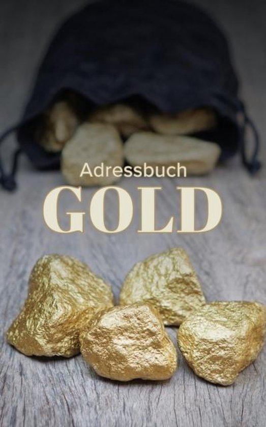 Adressbuch Gold - cover