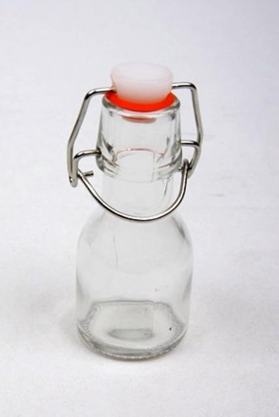vloeistof Amuseren drie Mini glazen melkflesje | bol.com