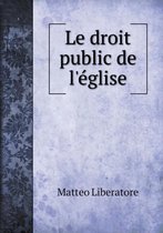 Le droit public de l'eglise