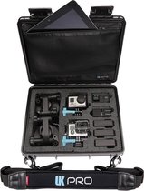UKPro POV40 schokbestendige, waterproof Case met schouderriem - zwart