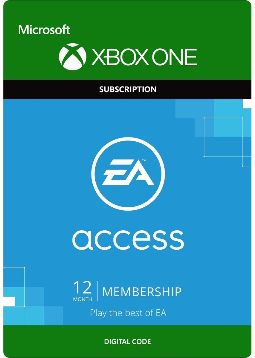 EA Access - 12 Maanden Abonnement - Xbox One