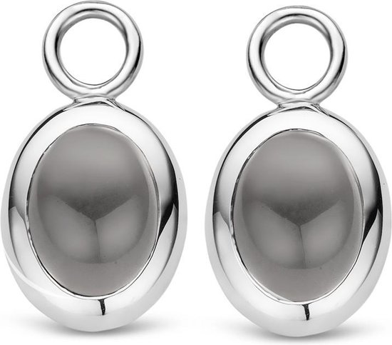 Set Klassieke Trouwringen In Zilver 925 Gerhodineerd Met In Totaal 0 Ct. Briljant Tw Si Van Steinberg Q 1612 1 Wwv 4 0