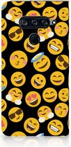 Hoesje met Magneet LG V40 Thinq Emoji