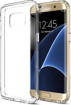 "Samsung Galaxy S7 Edge, Ultra dun, anti-slip, schokbestendig, waterproof , Transparant, Robuuste gel / cover/ case/ hoesje -  Aquaphalt"
