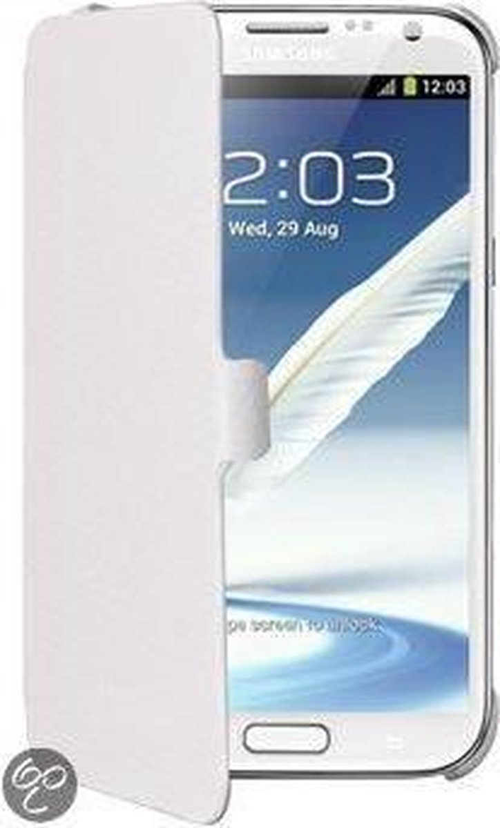 Anymode Flip Case voor de Samsung Galaxy Note 2 (N7100) (white)