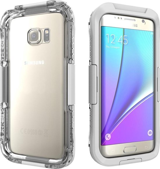 10M Onderwater Waterdicht Duik Hoesje Samsung Galaxy S7 Edge - Wit | bol.com