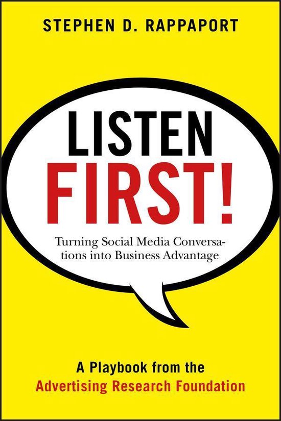Listen First! - cover