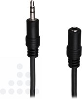 Deltac Hoofdtelefoonkabel verleng 3,5mm stereo