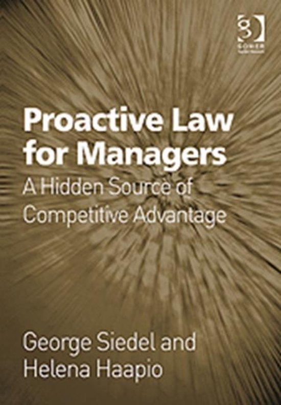 Proactive Law For Managers