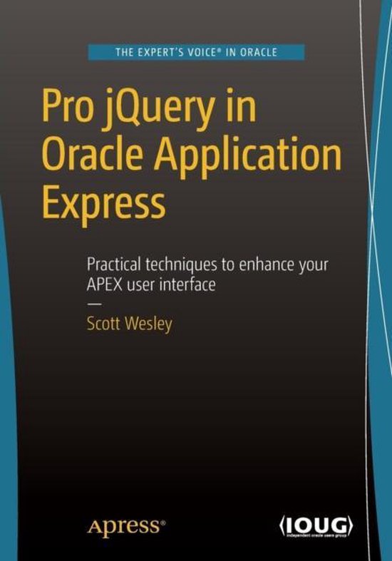 Pro Jquery in Oracle Application Express - cover