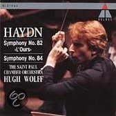 Haydn: Symphony No 82 «L'Ours», Symphony No 84 / Hugh Wolff