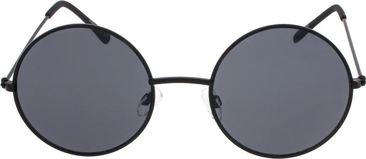 Icon Eyewear Zonnebril MAVERICK - Mat zwart montuur - Grijze glazen