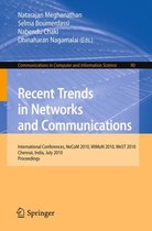 Recent Trends in Networks and Communications