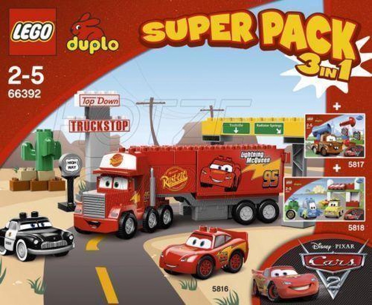 Lego 66392 Duplo Cars Superpack 3 in 1 | bol.com
