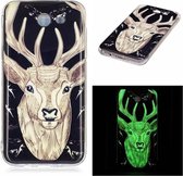 TPU Case Glow in the dark compatibel met Apple iPhone X / XS